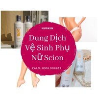 Dung Dịch Vệ Sinh Phụ Nữ Làm Hồng Và Se Khít Vùng Kín Scion Feminine Wash Nuskin 200ml