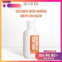 Dung Dịch Vệ Sinh Phụ Nữ Loli The Wolf Mùi Đào Thơm Mát Lành Tính 100ml nhimyeu