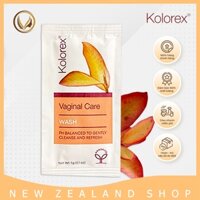 Dung dịch vệ sinh phụ nữ New Zealand Kolorex Vaginal Care Wash (Dạng gói 3gram)