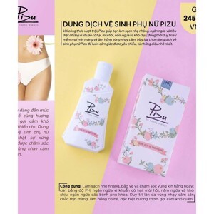 Dung dịch vệ sinh phụ nữ Pizu