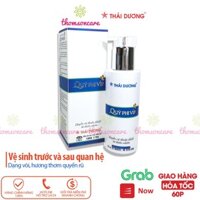 Dung dịch vệ sinh phụ nữ Quý Phi VIP từ lá trầu không – của Thái dương, nước rửa phụ khoa phụ nữ chai 120ml có vòi