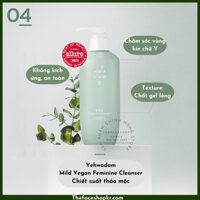 Dung Dịch Vệ Sinh Phụ Nữ Thảo Mộc Đông Y THE FACE SHOP Yehwadam Mild Vegan Intimate Wash 200ml