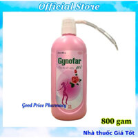 Dung Dịch Vệ Sinh Phụ Nữ Gynofar Gel Chai Vòi 800g