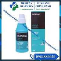 Dung dịch vệ sinh phụ nữ Betadine Vaginal Douche 125ml – Dung dịch sát trùng phụ khoa