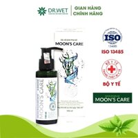 Dung Dịch Vệ Sinh Phụ Nữ Moon's Care Cho Mẹ Bầu & Sau Sinh Giúp Kháng Khuẩn, An Toàn Cho Da Nhạy Cảm - Chai 100ml