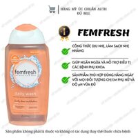 Dung dịch vệ sinh phụ nữ Femfresh Intimate skin care daily wash 250ml