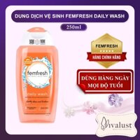 Dung Dịch Vệ Sinh Phụ Nữ Femfresh Hằng Ngày Daily Fresh Sạch Thoáng Ngừa Viêm 250ml Anh Quốc