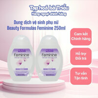 Dung dịch vệ sinh phụ nữ Beauty Formulas Feminine Intimate Cleansing Wash Gentle 250ml