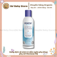 Dung dịch vệ sinh phụ nữ Monistat Boric Acid Feminine Cleanser Mỹ giảm và phòng ngừa khí hư, nấm ngứa phụ nữ (Bay Air)