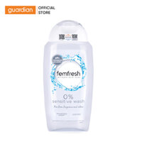 Dung Dịch Vệ Sinh Phụ Nữ Femfresh 0% Sensitive Intimate Wash Cho Da Nhạy Cảm 250Ml