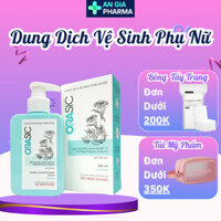 Dung dịch vệ sinh phụ nữ ORASIC Sắc Ngọc Khang Tinh chất lá trầu không Giúp Làm Sạch Dưỡng Ẩm Cân Bằng PH Chai 200ml