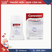 Dung dịch vệ sinh phụ nữ Canesten Sensicare Calm | Chai 100ml
