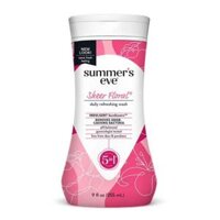 Dung dịch vệ sinh phụ nữ Summer's Eve Sensitive Skin Cleansing Wash Sheer Floral 9Oz 266ml