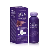 Dung dịch vệ sinh tía tô Nano bạc, hoa đậu biếc lá bàng trầu không hoa bưởi, mmn collagen saffron, chai 150ml