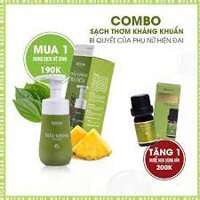 DUNG DICH VỆ SINH TRẦU KHÔNG TRÀ DỨA MOCHA 150ML - TẶNG 1 NƯỚC HOA VÙNG KÍN 5ML