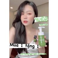 Dung Dịch Vệ Sinh Trầu Không Trà Dứa Mocha 150ml dung dịch vệ sinh tặng kèm 1 chai nước hoa vùng kín sạch thơm cả ngày