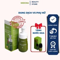 Dung Dịch Vệ Sinh Trầu Không Trà Dứa Mocha, Gel Vệ Sinh Dạng Bọt Thiên Nhiên Thế Hệ Mới