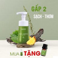 Dung dich vệ sinh trầu không trà dứa Mocha 150ML - Tặng 1 nước hoa cô bé 5ml