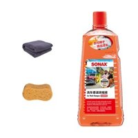 dung dịch vệ sinh xe máy Dung dịch rửa xe sonax đậm đặc an toàn cho sơn xe và da tay nước rửa phun bọt tuyết hương hoa quả nước rửa sumo Nước rửa xe