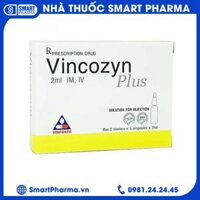 Dung dịch Vincozyn Plus Vinphaco phòng ngừa và điều trị các bệnh thiếu Vitamin B (2 vỉ x 5 ống x 2ml)