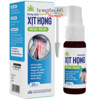 Dung dịch Xịt Họng Nhất Nhất chai 20ml
