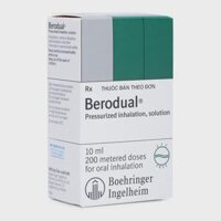 Dung dịch xịt khí dung Berodual MDI điều trị bệnh tắc nghẽn đường hô hấp mạn tính (hộp 200 liều)