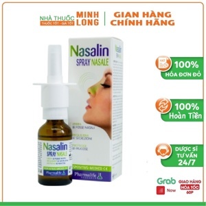 Dung dịch xịt mũi cho bé Nasalin Spray Nasale