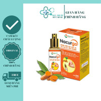Dung dịch xịt Nacurgo bảo vệ, tái tạo da, ngừa vi khuẩn ( chai 12mL - 30mL ).