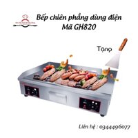 [Dùng điện] TẶNG XẺNG LẬT BÁNH - Bếp chiên rán mặt phẳng mã GH-820 chất lượng