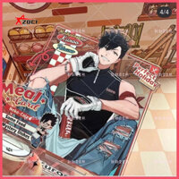 Đứng Haikyuu Shoyo Hinata Kenma Kozume Kei Tsukishima Oikawa Tooru Bóng chuyền bán chạy Bé trai Torumiya Yu Mài Tikyuu Đẹp Cao Cấp Đứng Đồ Trang Trí Kết Hợp