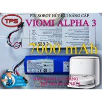 (DUNG LƯỢNG 7000 mAh PIN ROBOT HÚT BỤI NÂNG CẤP  VIOMI ALPHA 3 BẢO HÀNH 12 THÁNG CHÍNH HÃNG LG