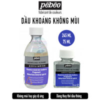 Dung môi dầu khoáng không mùi vẽ sơn dầu PEBEO Odourless Mineral Spirit 75ml