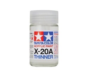 Dung môi pha sơn 81030 Acrylic X-20A Thinner (46ml) Tamiya