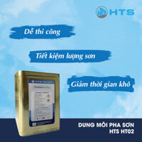 Dung môi pha sơn Thinner HTS HT02 Thùng 18 lít