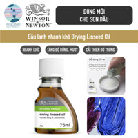 [DUNG MÔI SƠN DẦU] Dầu lanh Winsor & Newton Drying Linseed - 75ml