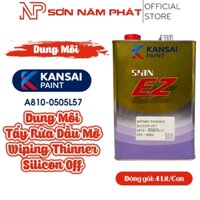 Dung Môi Tẩy Rửa Dầu Mỡ Shin Ez Wiping Thinner Silicon Off A810-0505L57 Kansai Paint
