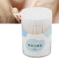 Dùng Một Lần tăm bông tăm bông Tăm Bông Dùng Một Lần tăm bông 200Pcs Cho tai mũi Bông tẩy trang tăm bông Cho Trẻ Em