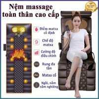 🎀Dùng Thử 7 Ngày🎀 Đệm kiêm ghế nằm massage toàn thân, nệm mát toàn thân giảm nhức mỏi lưng cổ vai gáy nhập khẩu cao cấp