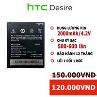 [Dùng Thử 7 Ngày] Pin HTC Desire 616/ Desire D616W/ Desire 616W /BOPBM100 BH 12 Tháng