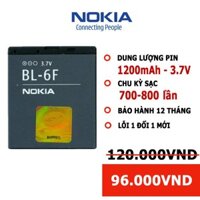 [Dùng Thử 7 Ngày] Pin Nokia 6788/ N78/ N79/ N95/ 6788/ 6788I/ BL-6F Bh 12 tháng