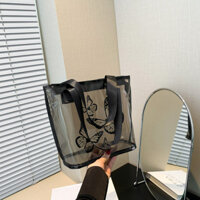 Dung Tích Lớn Chống Thấm Nước Trong Suốt Thời Trang Cầm Tay Túi Đựng Mỹ Phẩm Túi Bảo Quản Di Động Túi Vệ Sinh Đi Biển Túi Tập Gym