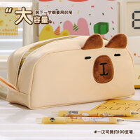 Dung Tích Lớn Mèo Giá Trị Cao Túi Văn Phòng Phẩm Thiết Kế Cảm Thấy Thích Hợp Hộp Đựng Bút Chì Giá Trị Cao Bé Gái Đơn Giản Mèo Con Hộp Đựng Bút Chì