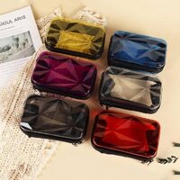 Dung Tích Lớn Túi Bảo Quản Mỹ Phẩm Trong Suốt Túi Đeo Ngang Nữ Di Động Túi Đựng Mỹ Phẩm Đa Năng Mini Du Lịch Di Động Túi Trang Điểm Chống Thấm Nước Trong Suốt