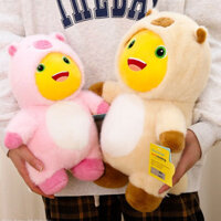 DuoAi đeo chéo capybara sữa rồng búp bê tóc dài ngộ nghĩnh mặt đen khủng long gối đồ chơi sang trọng 💯HÀNG CÓ SẴN💯