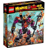 [Được cấp phép xác thực] Đồ chơi khối xây dựng mới LEGO 80010 Bull Demon King Blaze Mecha
