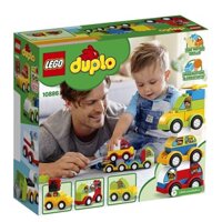 [Được cấp phép xác thực] Đồ chơi khối xây dựng lắp ráp dành cho trẻ em LEGO Bộ sưu tập ô tô sáng tạo của tôi 10886