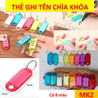 Được chọn màu 50MK2 móc khóa thẻ tên name tag Vòng đeo tay Thẻ chìa khóa Thẻ vali key tag mhb01