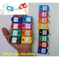 Được chọn màu 50MK9 móc khóa thẻ tên name tag Vòng đeo tay Thẻ chìa khóa Thẻ vali key tag tbb01