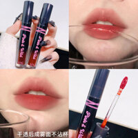 Được giới thiệu bởi chị gái tôi # Son môi Xixi Pink Desire Wild Cool Playful Lip Glaze Water Gloss Mirror Matte chống nước không phai màu không dính cốc WS