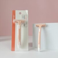 Được giới thiệu bởi chị gái tôi # Máy cạo râu hình cào Jinzhi Yipin cho phụ nữ, tẩy lông thủ công, an toàn cho lông nách, thép không gỉ, sử dụng tại nhà, đơn WS